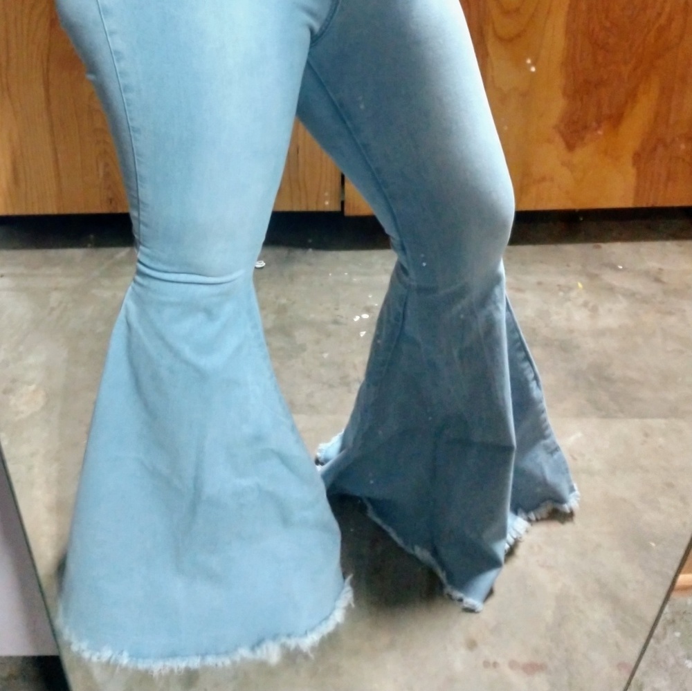 Lil Bee's Bohemian Bell Bottom Jeans
